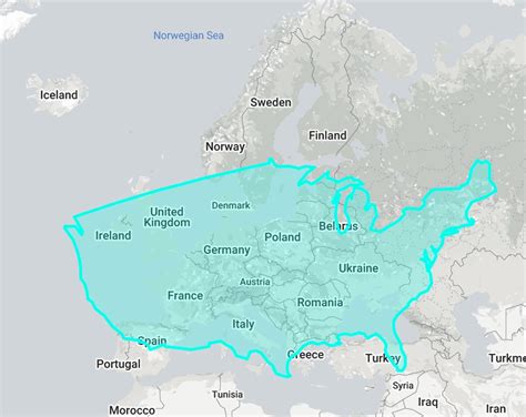 This Map Lets You Compare The Relative Size of Countries