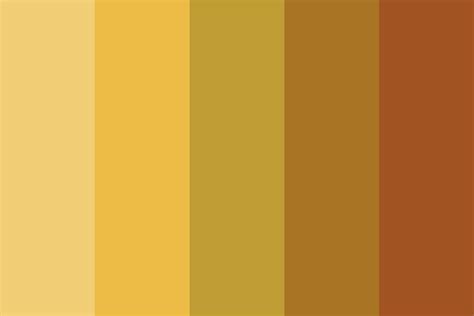 Gold Color Palette