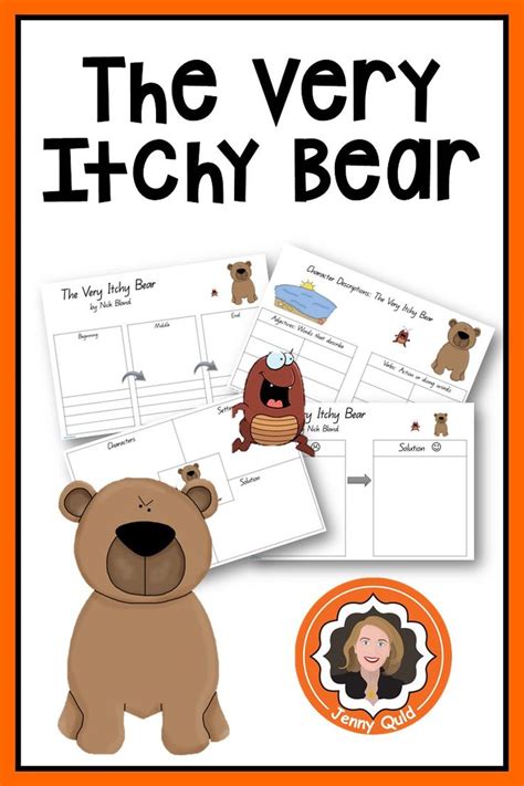 The Very Cranky Bear Series- Itchy, Hungry, Brave, Sleepy & Super Bear Bundle | Literacy ...