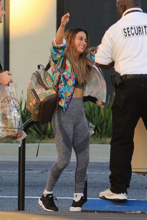 Ally Brooke - Arriving at Dancing With The Stars Studio-13 | GotCeleb