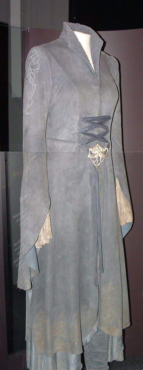 The riding dress Arwen wears while feeling with Frodo from the Nazgul in The Lord of the Rings ...