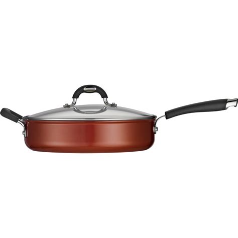 Tramontina Style 11" Ceramic Nonstick Covered Deep Skillet - Walmart.com