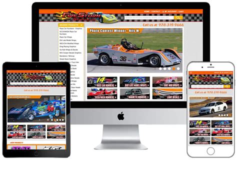 FireStorm Race Graphics - Lachance Web Design