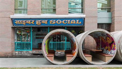 Chawls of Mumbai was Concept Behind Cyber Hub Social | Chromed Design ...