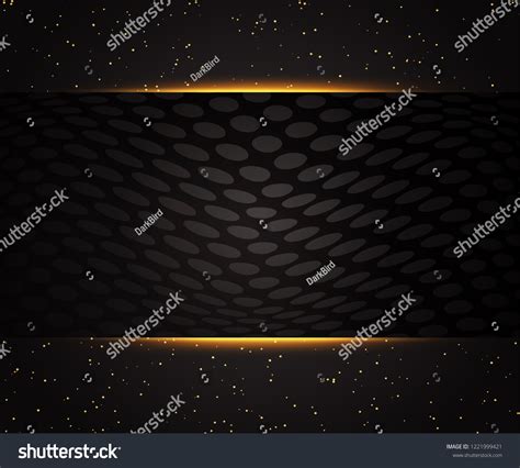 Luxury Black Gold Background Design Presentation Stock Vector (Royalty ...