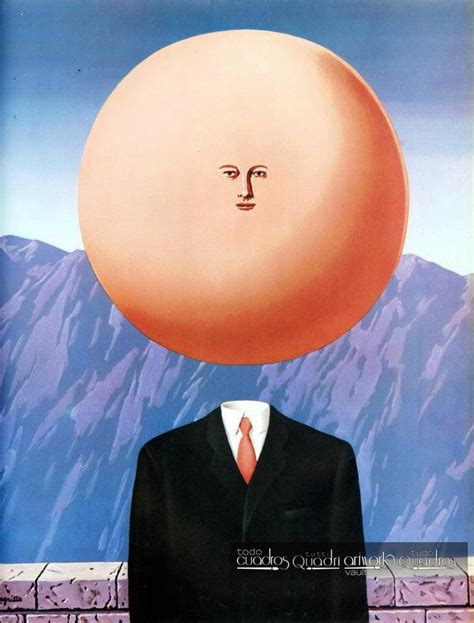 Cuadro "El arte de vivir" de Magritte, lienzo moderno.