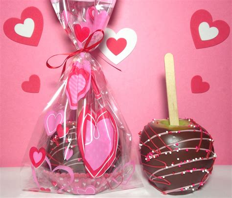 Valentine's Day Edition - Gourmet Apple - Caramel Chocolate… | Manzanas decoradas de san ...