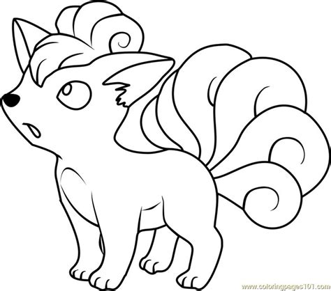 64+ Printable pokemon coloring pages vulpix - HarvieMaxi