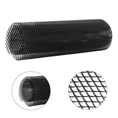 Tebru Car Grille, Universal Mesh Grill,4x8mm Aluminum Alloy Car Grille ...