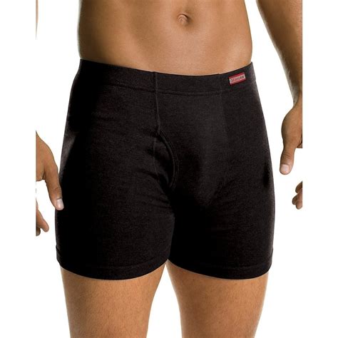 Hanes Men's TAGLESS No Ride Up Boxer Briefs with Comfort Soft Waistband Prints and Solids 5-Pack