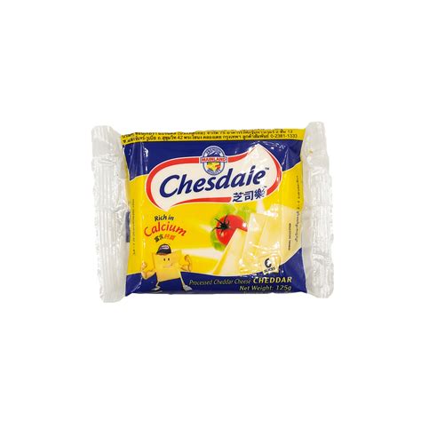 Chesdale Cheddar Cheese 6 Slices 125g / 12 Slices 250g – Jaya Indah Grocer