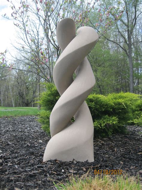 Double Helix Sculpture - Eclectic - Landscape - Phoenix - by Carved In Stone | Houzz