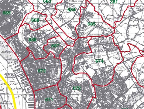 GENUKI: Fazakerley Township Boundaries, Lancashire