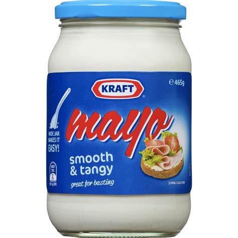 Kraft Mayonnaise Smooth N Tangy 465g | Woolworths