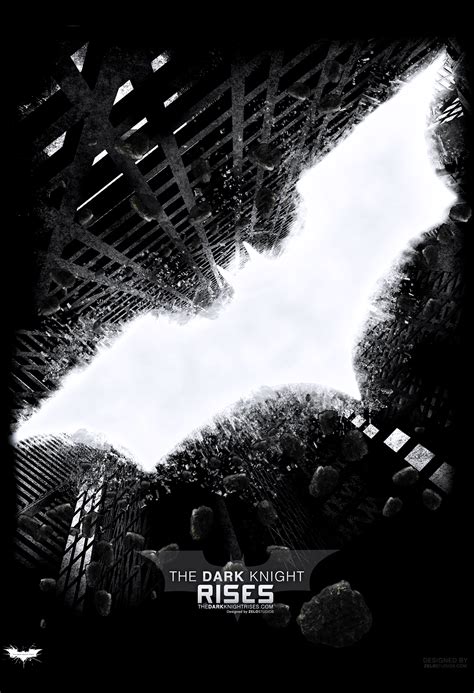 Batman: The Dark Knight Rises Poster Recreation on Behance