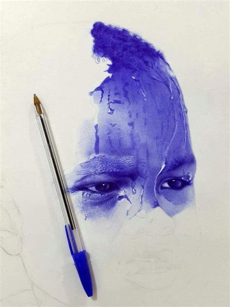 Mostafa Khodeir on Twitter: "Ballpoint pen drawing By me Time taken 2 month.… " Biro Art ...