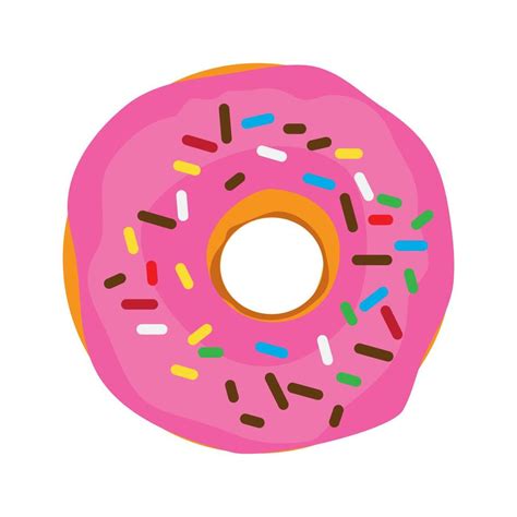 donut logo vector 13783898 Vector Art at Vecteezy