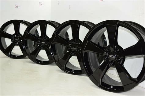 20″ AUDI S5 A5 A4 S4 2019 2020 2021 FACTORY OEM WHEELS RIMS BLACK ...