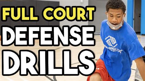 Full Court Press Defense Basketball Drills - YouTube