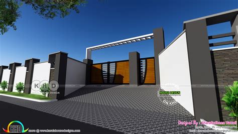 Compound Wall Gate Designs In Kerala