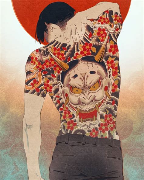 Hannya Tattoo [Majima Goro] : r/yakuzagames