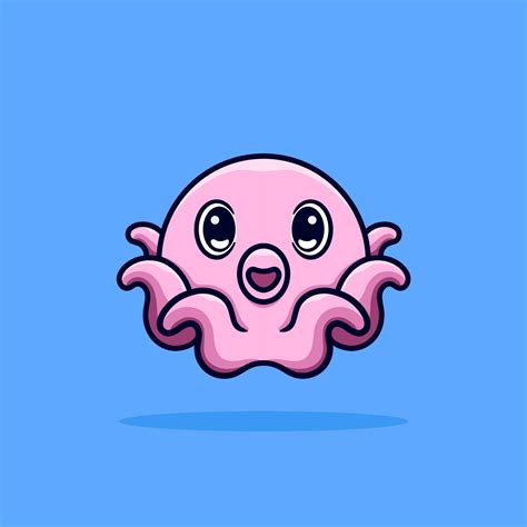 cute baby octopus cartoon 9015766 Vector Art at Vecteezy