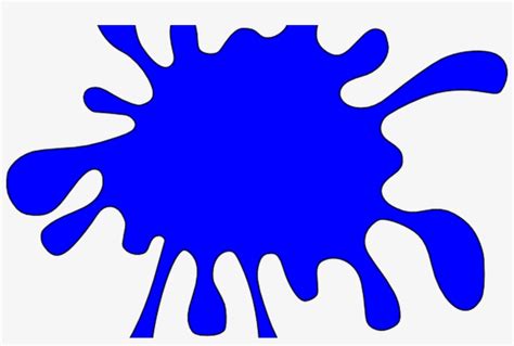 Dark Blue Splash Clip Art At Clkercom Vector Clip Art - Blue Paint Splatter Clipart - 1368x855 ...