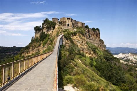 Bridge To Civita Di Bagnoregio Stock Photo - Image of beautiful, italy: 6477224