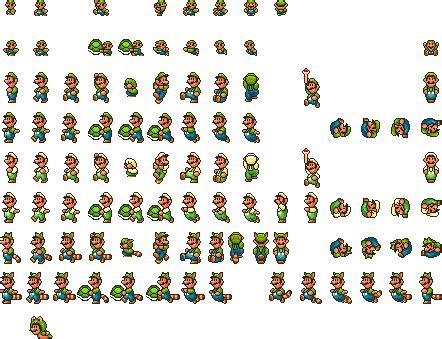 Super Mario All Stars Sprites