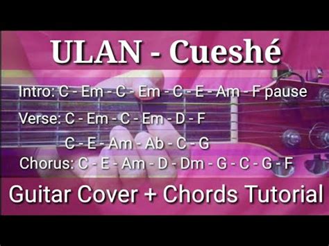 ULAN by Cueshé guitar chords - YouTube