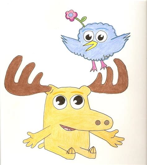 Nick jr's Moose and Zee by Julian-Marcus on DeviantArt