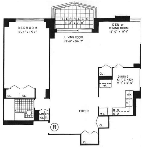 Floor Plan R - The Whitehall