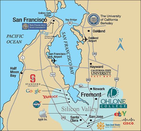 San Francisco State University Campus Map - Table Rock Lake Map