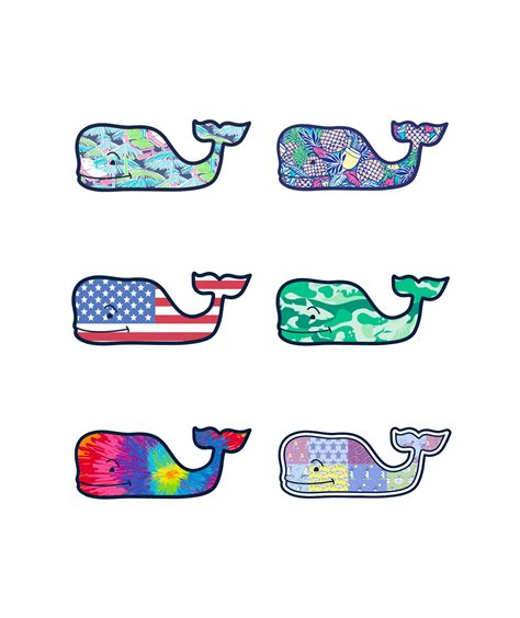 Whale Sticker Pack | Vineyard vines stickers, Preppy stickers, Stickers