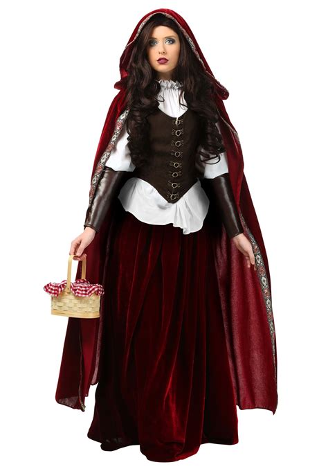 Women's Deluxe Red Riding Hood Costume