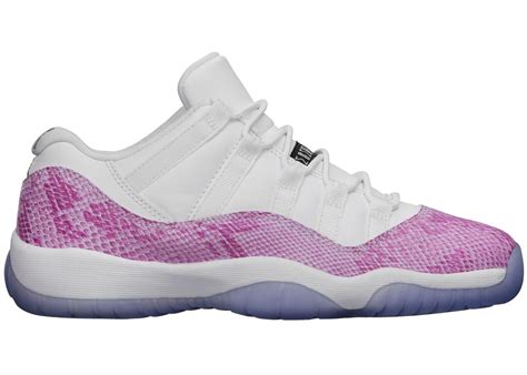 Jordan 11 Retro Low Pink Snakeskin (2013) (GS) - 580521-108 - US