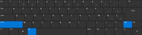 qwerty naar azerty sneltoets-Alt-Shift | Clickx