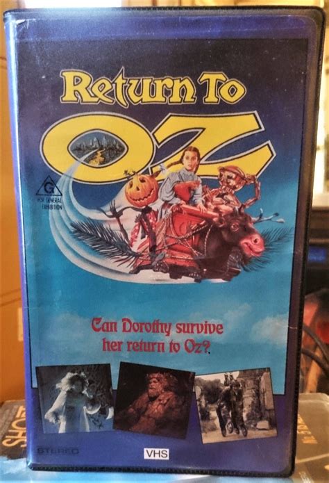 Rare VHS of Return to Oz (1985) Movie - Disney Collectible