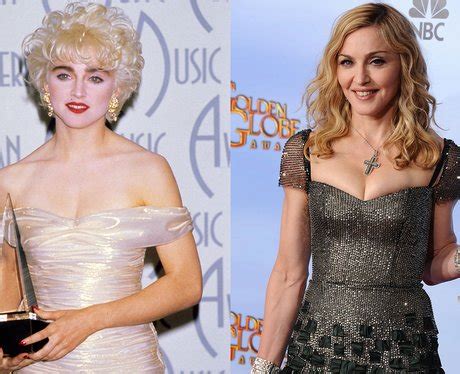 Madonna: Then And Now - Beautiful Women At Every Age - Heart