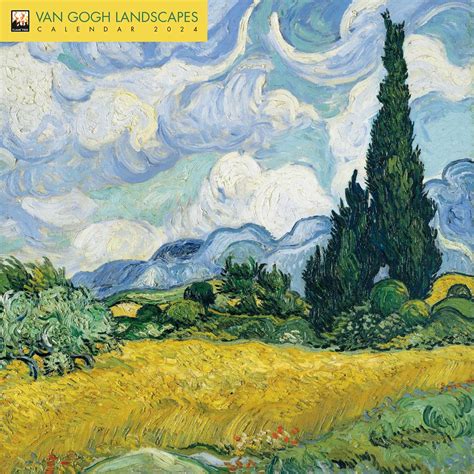 Vincent van Gogh Landscapes Wall Calendar 2024 (Art Calendar) - Book Summary & Video | Official ...