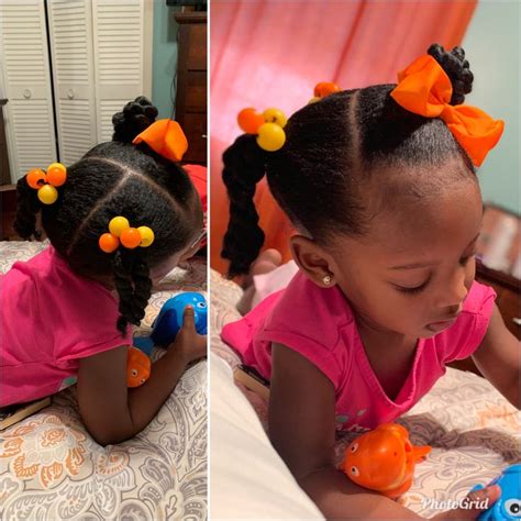 Quick and easy toddlers hairstyles | Black baby girl hairstyles, Black ...