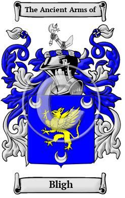 Bligh Name Meaning, Family History, Family Crest & Coats of Arms