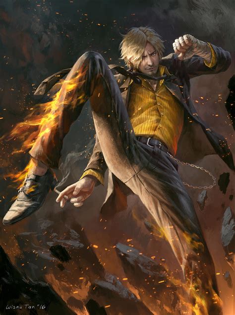 Black Leg Sanji by wisnutan on DeviantArt