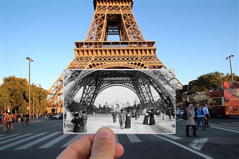 Paris' Present Meets The Past In These Juxtaposed Photos | DeMilked