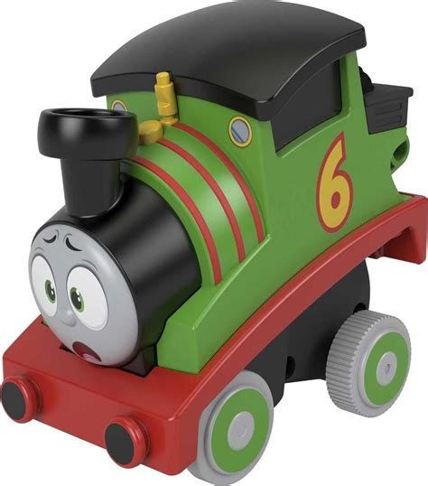 Thomas & Friends Press n’ Go Stunt Percy Train Engine Racing Vehicle ...