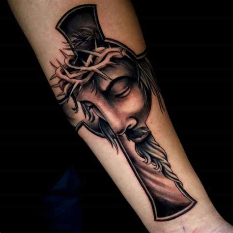 Jesus Cross Tattoo Arm