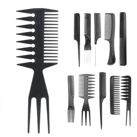 Tebru Professional Hair Styling Combs Salon Hairdresser Combs ...