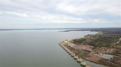 Lake Buchanan Dam 2-15-19 Buchanan Dam tx - YouTube