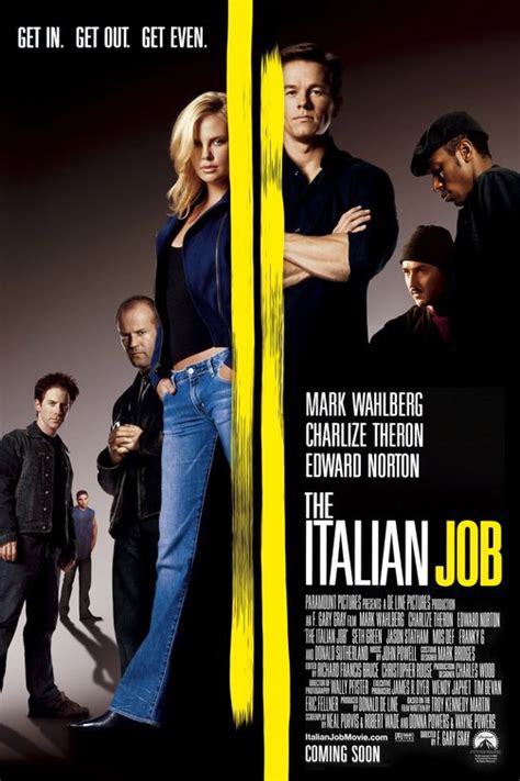 The Italian Job Movie Poster (#1 of 5) - IMP Awards