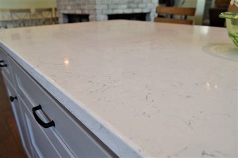 Bailey's Cabinets, Quartz counter top, Eased edge detail, Bella Carerra color | Countertops ...